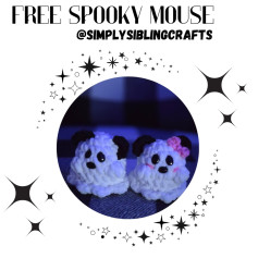 Create Your Own Spooky Crochet Mouse with This Free Pattern