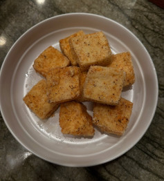 Crispy Silken Tofu Delight with Savory Dashi Broth