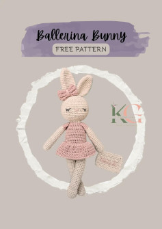 Crochet Ballerina Bunny Pattern for Beginners