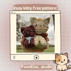 Crochet Cozy Kitty: Free Pattern for Adorable Handmade Cats