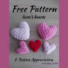Crochet Heart Pattern for Beginners: Free and Easy to Follow