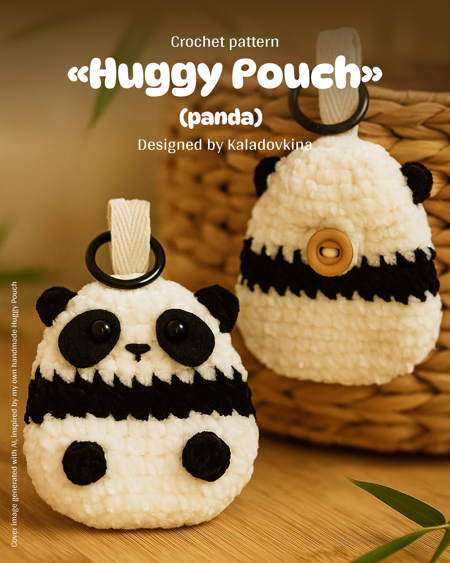 Crochet Huggy Pouch Candy Pattern for Beginners