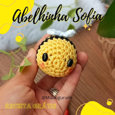 Crochet Pattern: Cute Little Bee Amigurumi Free Tutorial