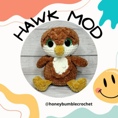 Crochet Pattern for Adorable Plush Owl Toy