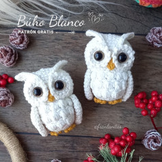 Crochet Pattern for Adorable White Owls - Free and Easy Guide