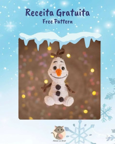 Crochet Snowman Amigurumi Pattern for Winter Fun
