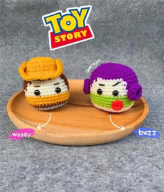 Crochet Toy Story Characters: Woody and Buzz Amigurumi Patterns