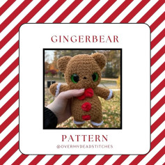 Crochet Your Own Adorable Gingerbear with This Easy Pattern