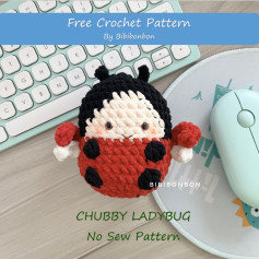 Crochet Your Own Chubby Ladybug with This Free Pattern
