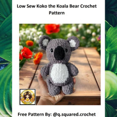 Crochet Your Own Cute Koala with This Easy Pattern