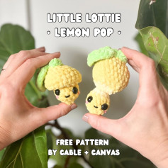 Crochet Your Own Cute Little Lemon Amigurumi Pattern