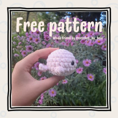 Crochet Your Own Cute Whale with This Free Pattern