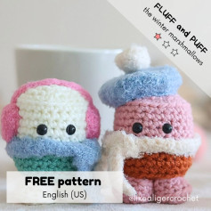 Crochet Your Own Fluff and Puff Winter Marshmallows with Free Pattern