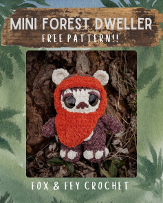 Crochet Your Own Mini Forest Dweller with This Free Pattern