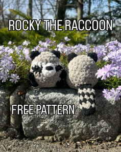 Crochet Your Own Rocky the Raccoon with This Free Pattern