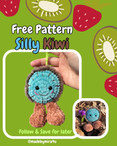 Crochet Your Own Silly Kiwi: Free Pattern Guide