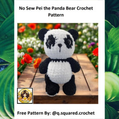 Cuddly Crochet Panda: Soft and Snuggly Companion