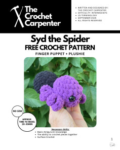 Cuddly Halloween Spider: Crochet Your Own Adorable Arachnid