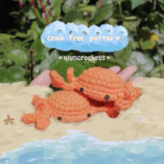Cute Crochet Crab Pattern for Beginners