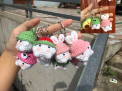 Cute Crochet Keychain Collection: Adorable Handmade Accessories
