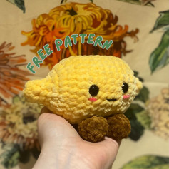 Cute Crochet Lemon Pattern for Beginners - Free Download