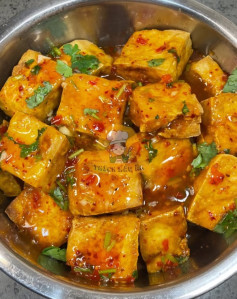 Đậu Hũ Giòn Sốt Chua Ngọt Thái Lan