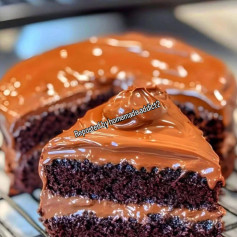 Decadent Chocolate Bliss Cake with Silky Butter Frosting