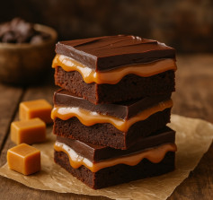 Decadent Chocolate Caramel Delight Bars