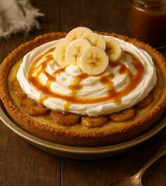 Dreamy Caramelized Banana Cream Pie with Brown Sugar Bliss