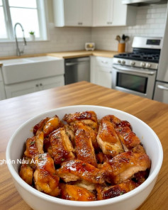 Đùi Gà Giòn Rụm Mật Ong Thơm Ngon Khó Cưỡng