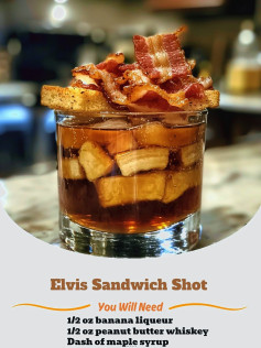 Elvis Sandwich Shot 🍌🥓