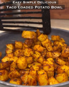 Flavor-Packed Taco Potato Bowl Extravaganza
