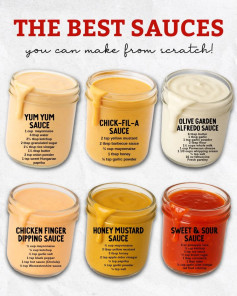 Flavorful Homemade Sauce Collection: Elevate Any Dish with These Six Delicious Sauces!