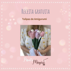 Free Crochet Pattern for Amigurumi Tulips Bouquet