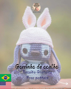 Free Crochet Pattern for Bunny Hat Amigurumi