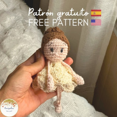 Free Crochet Pattern for Cute Amigurumi Doll