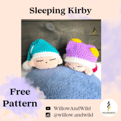 Free Crochet Pattern for Cute Sleeping Characters