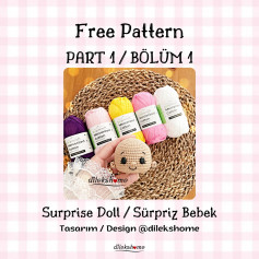 Free Pattern: Surprise Doll Crochet Tutorial Part 1