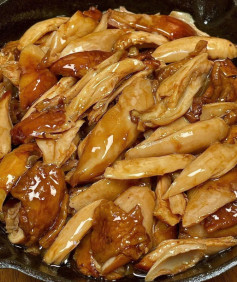 Gà Xé Hấp Dẫn Vị Mắm Rượu Nồi Cơm Điện