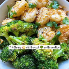 Garlic Butter Shrimp and Broccoli Delight