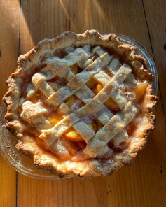 Golden Peach Delight: A Slice of Summer Bliss