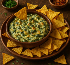 Golden Spinach Artichoke Cheese Delight