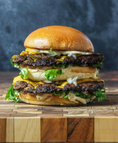 Gourmet Big Mac: Double Smash Beef & Brioche Delight