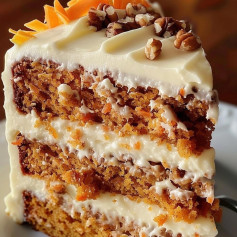 Heavenly Spiced Carrot Cake with Creamy Frosting