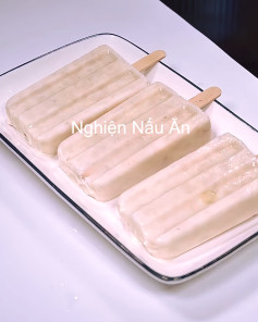 Kem Chuối Sữa Chua Ngọt Mát Giải Nhiệt Ngày Hè