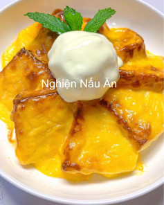 Kem Nướng Brulee Bánh Mì Ngọt Ngào