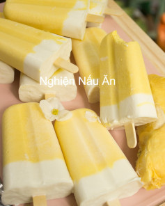 Kem Sầu Riêng Sữa Chua Mát Lạnh Thơm Ngon Tại Nhà