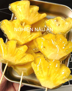 Kẹo Hồ Lô Dứa Vàng Giòn Ngọt Ngào