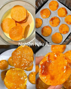 Khoai Lang Nướng Mật Ong Giòn Ngọt Thơm Lừng