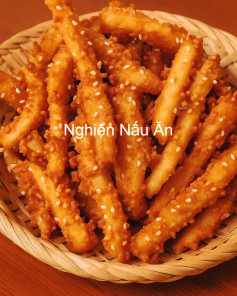 Khoai Tây Chiên Giòn Mè Dừa Thơm Ngon